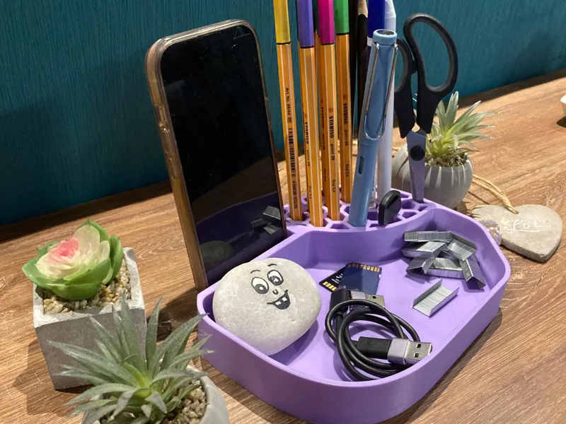 Büro & Schreibtisch-Organizer inkl. Handyhalter