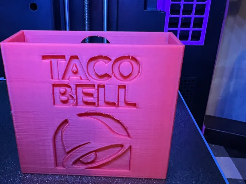 Taco Bell Seasoning packet organizer