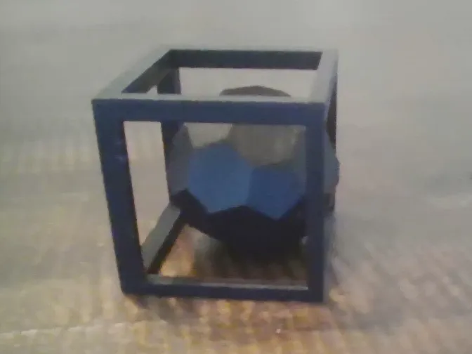Impossible Box Soccer Ball