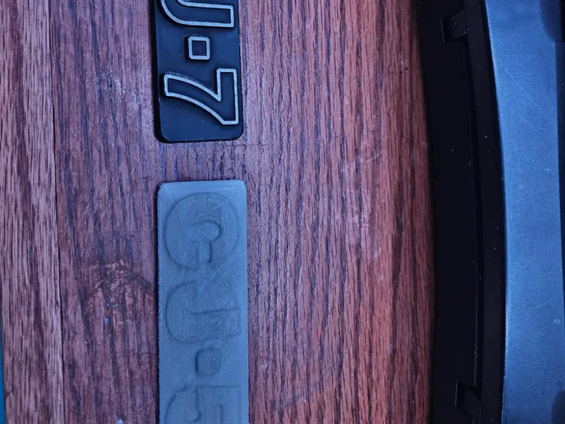 CJ5 Car Emblem