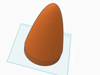 5 inch model rocket nose cone