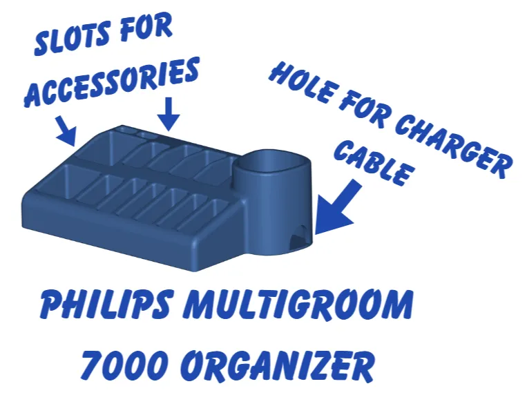 Philips Multigroom 7000 Trimmer Sorting Tray