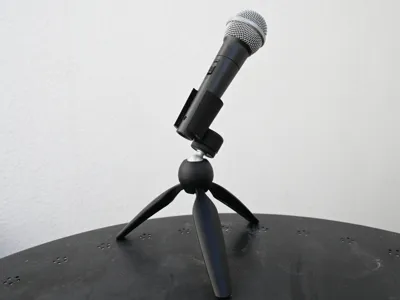 Microphone Adaptor for Camera Tripod 
