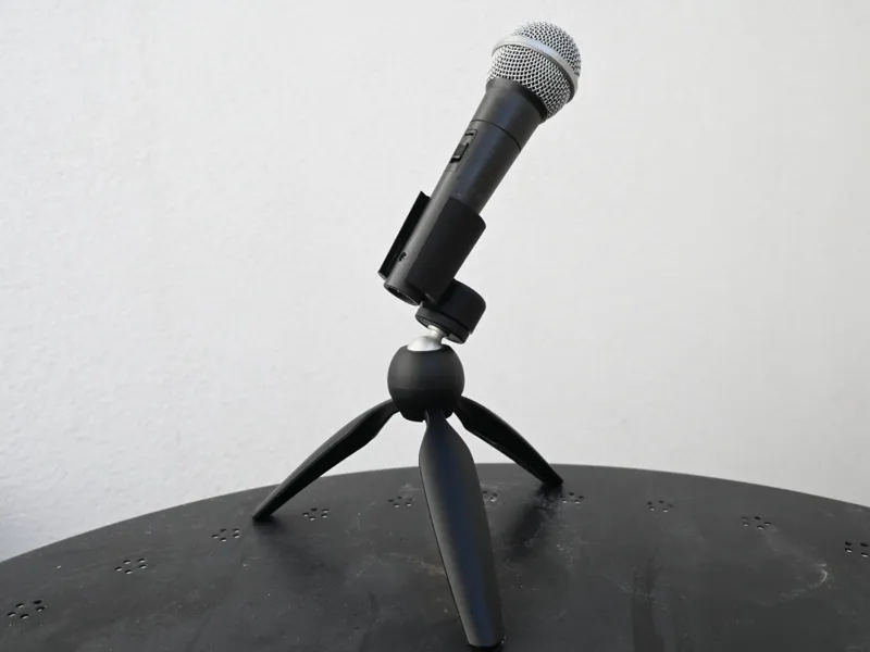Microphone Adaptor for Camera Tripod 