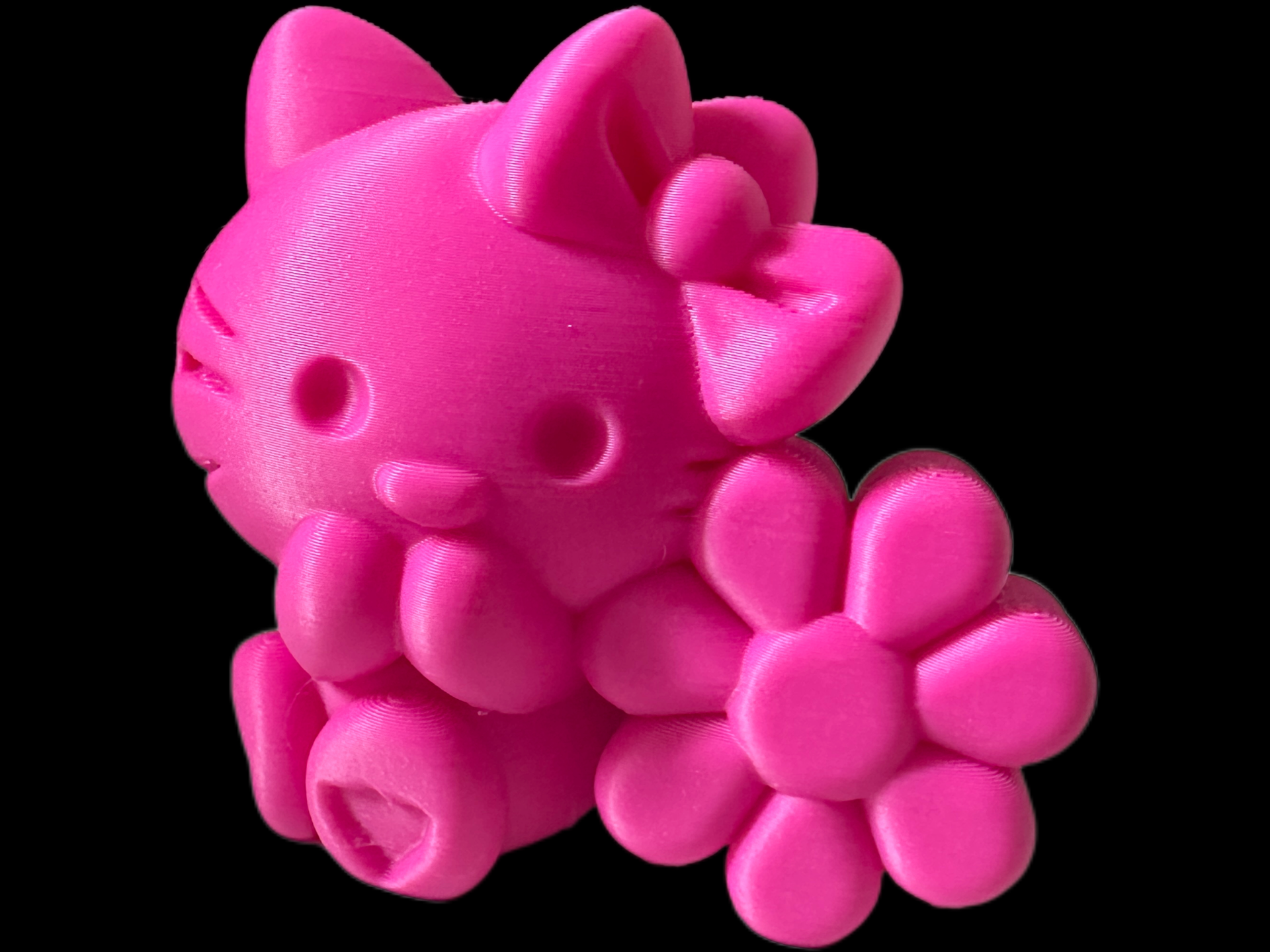kitty猫凯蒂猫花朵摆件