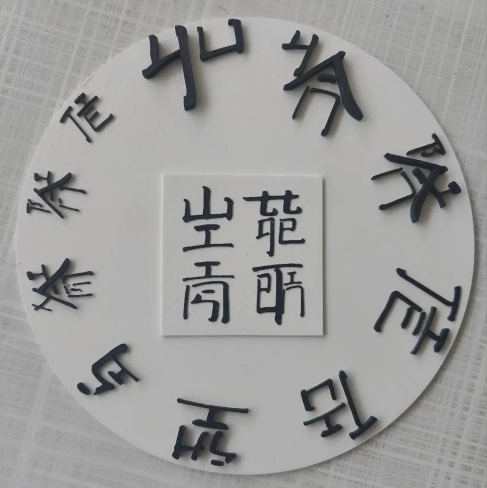 Red Polysmic Sign A polysemic symbolic system transcribed from textual structural ...