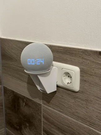 Echo Dot Gen 5 EU Plug-in Mount (screw-, glueless)
