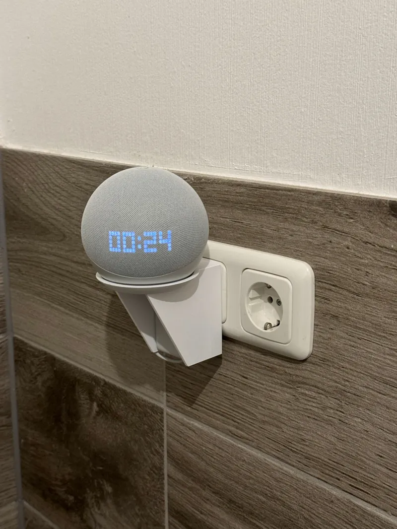 Echo Dot Gen 5 EU Plug-in Mount (screw-, glueless)