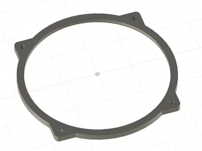 Speaker frame 100mm