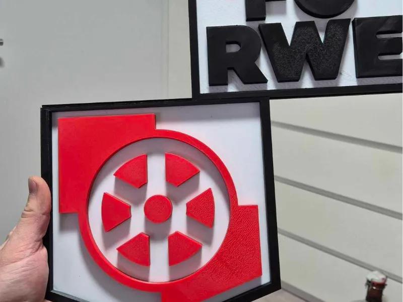 FC RWE Schild 350mm