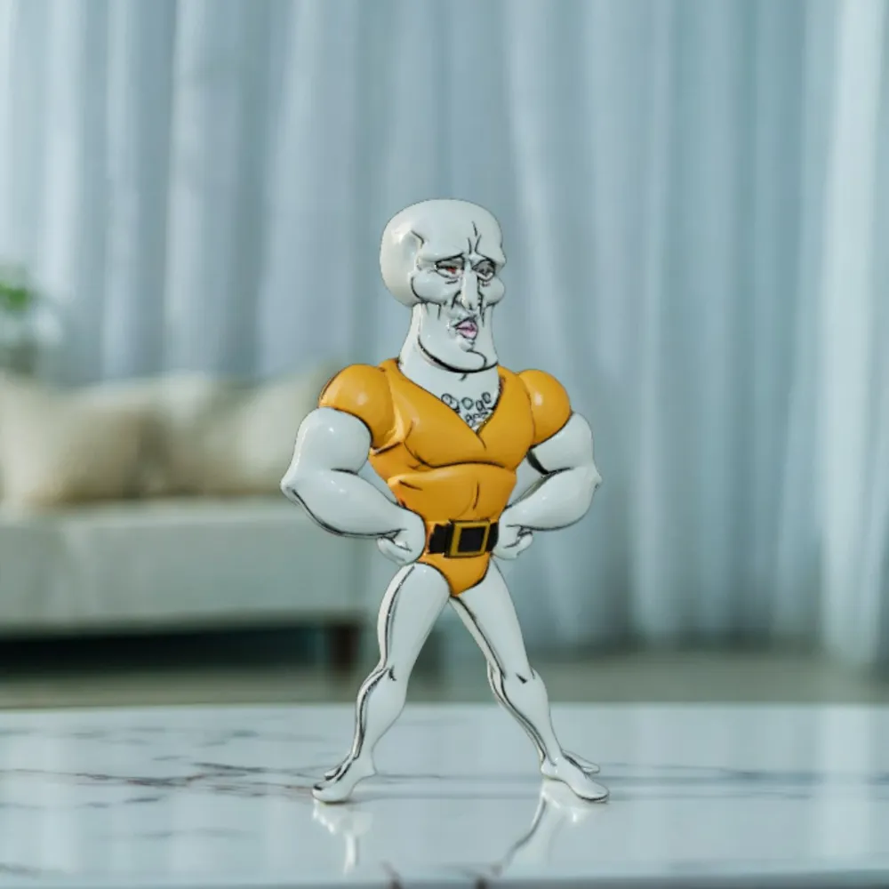 handsome squidward - Free 3D Print Model - MakerWorld