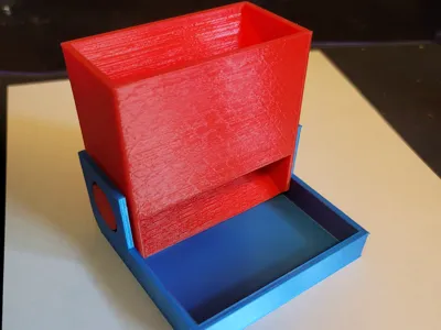 Simple Foldable Dice Tower