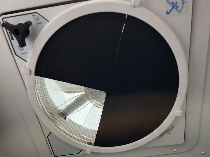 Max air fan blackout shade