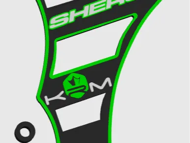 AM6 SHERCO/KRM FRONT SPROCKET COVER