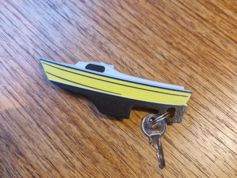 Keyring, MS20 Sailboat
