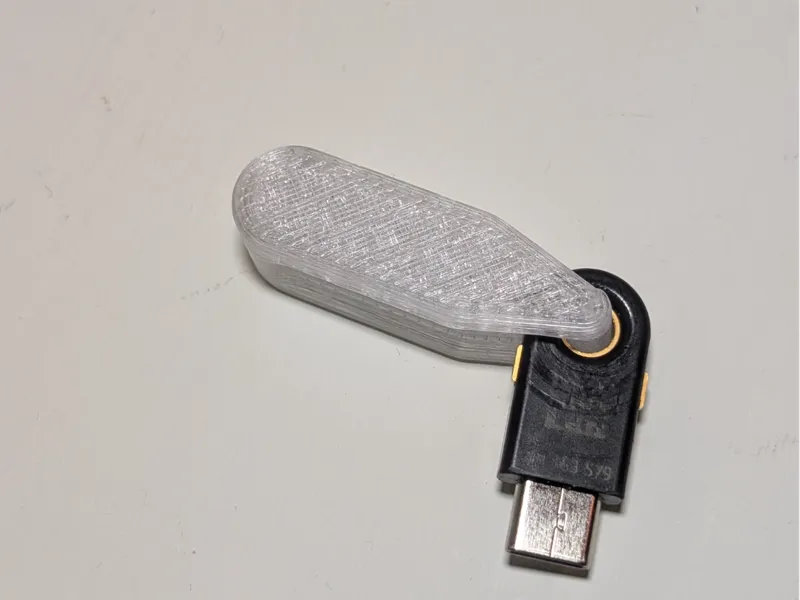 Yubikey5c Print in place holder