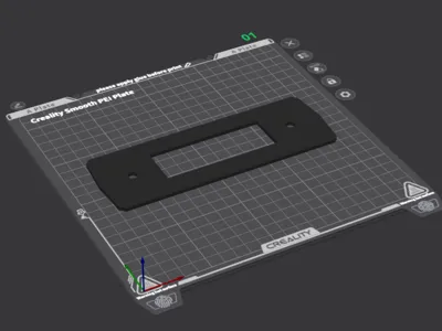 Front panel for universal box
