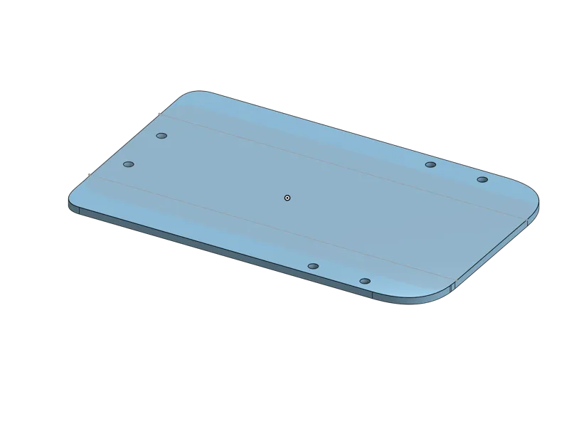 Line Follwer Base plate. 