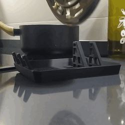 Kitchen Utensil and Lid Holder