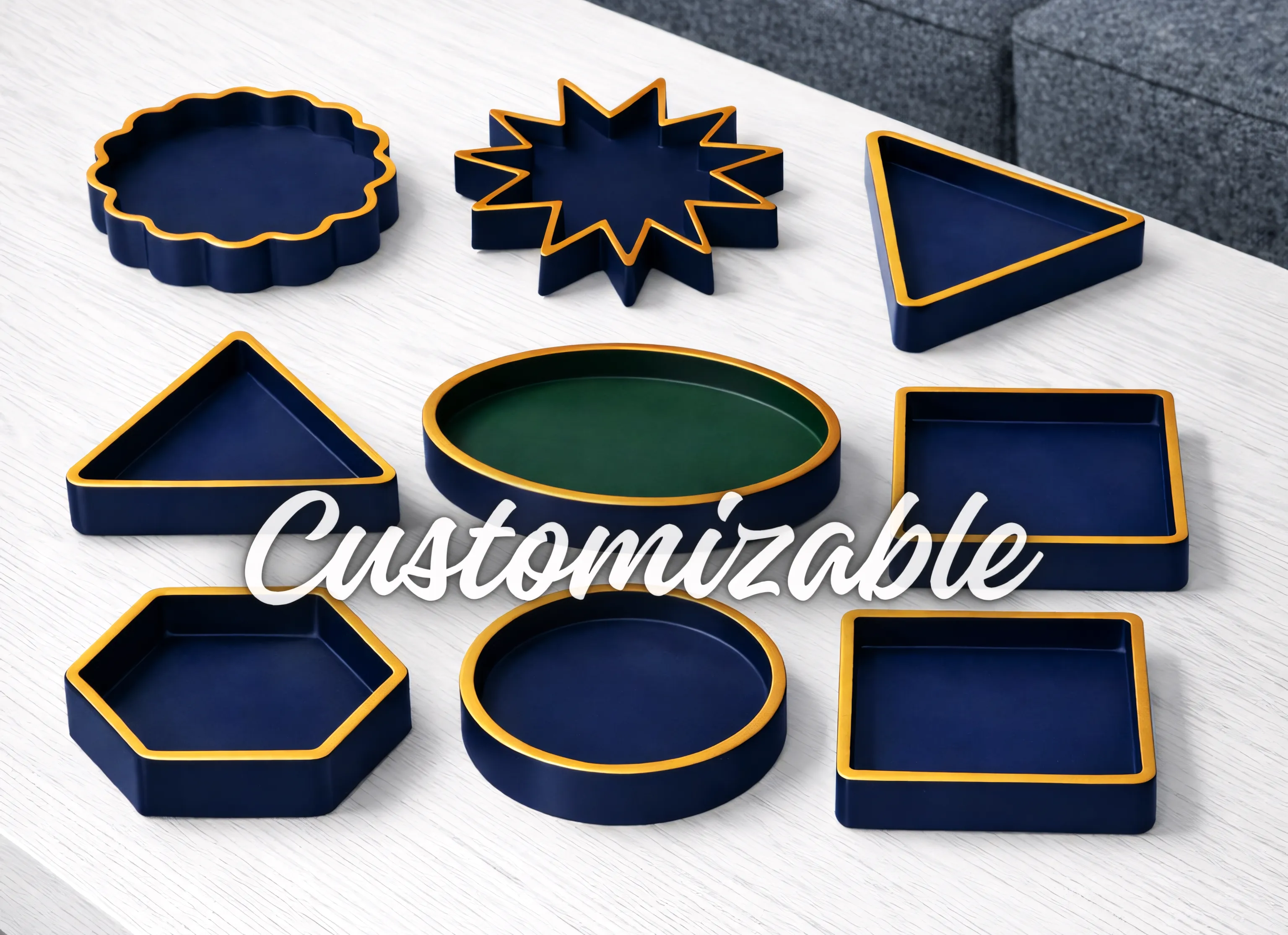Decorative Bowl, Tray, Candle Tray - Customizable
