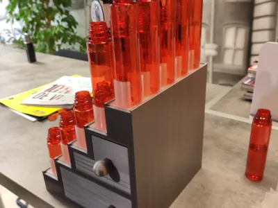 Vape- shelf for bottle