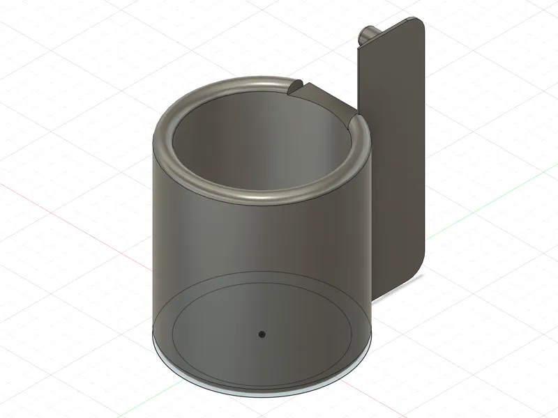 Inspire SCS cup holder