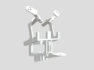 Animatronic head frame