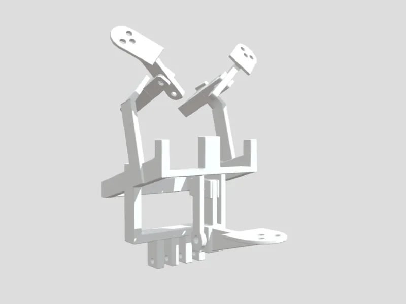 Animatronic head frame