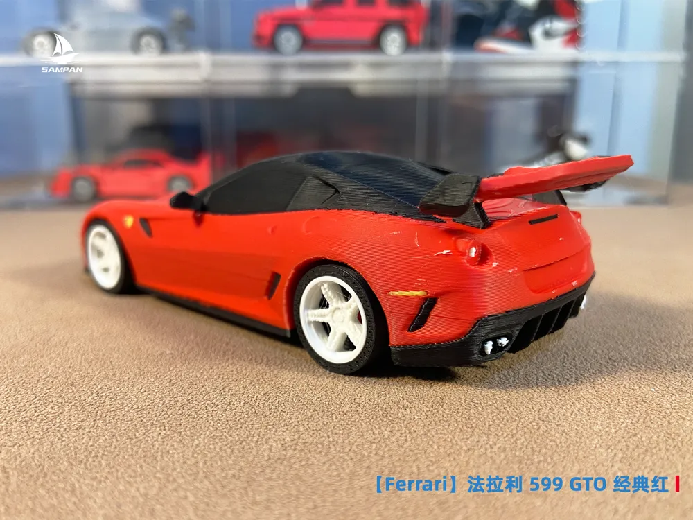burago 1/43 Ferrari 599 GTO red フェラーリ burago 1/43 Ferrari 599 GTO red フェラーリ