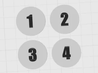 Flashforge AD5X Filament Spool Numbering