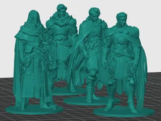 Paladins - DnD Miniatures