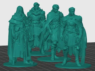 Paladins - DnD Miniatures