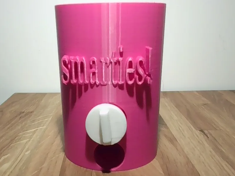 smarties candy dispenser