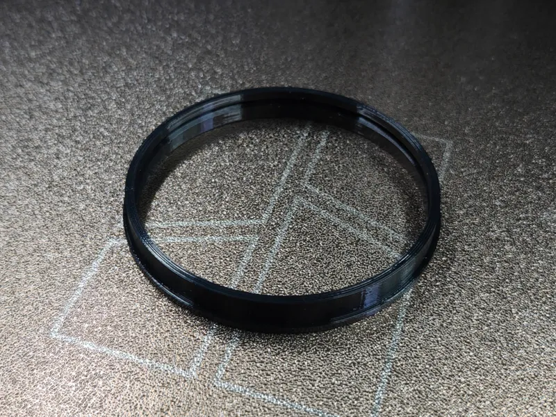 拓竹H2D后部万向排风组件中的TPU圆环
