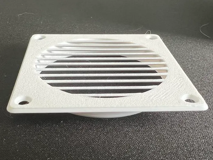 Parametric fan hole cover