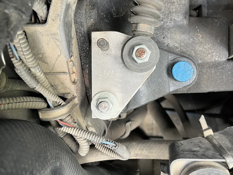 Volvo M56 shortshifter plate template