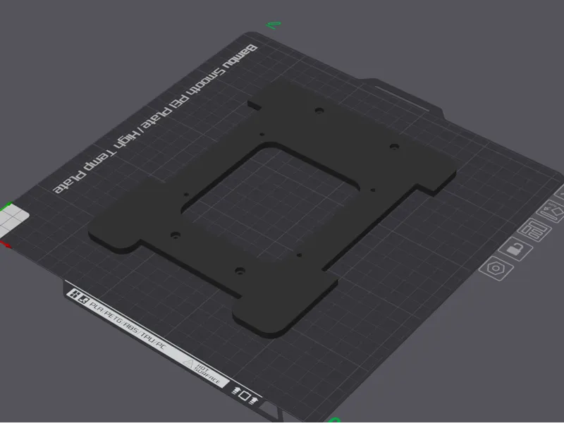 VKB Gladiator NXT EVO Plate - Hikig Logitech Mount