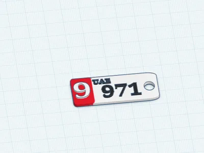 UAE PLATE NUMBER
