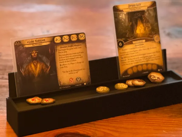 Présentoir de cartes pour Arkham Horror