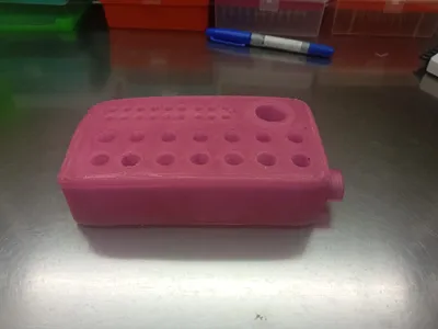 PCR tube cooling rack