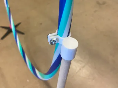 DIY Hula Hoop Gate Connector