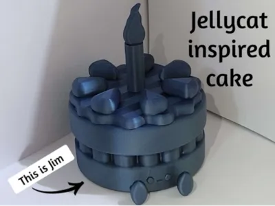 Jellycat inspired cake model