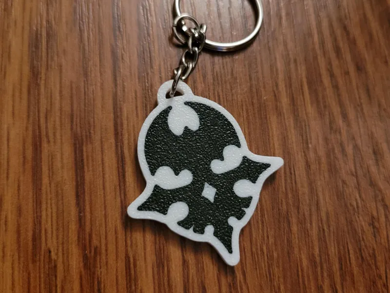 Player Pin Keychain-The World Ends With You-TWEWY