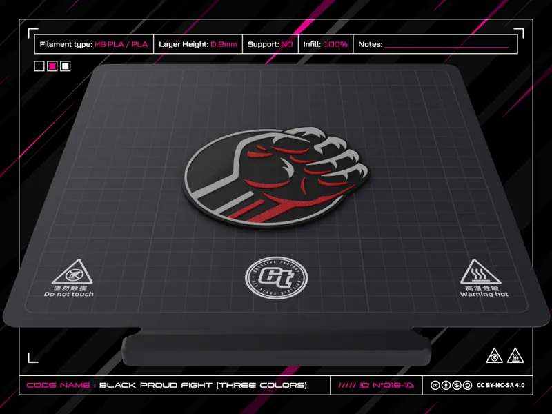 Black Proud - Fight three Colors