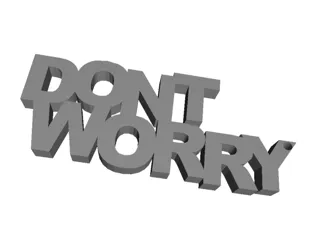 Don't worry keychain