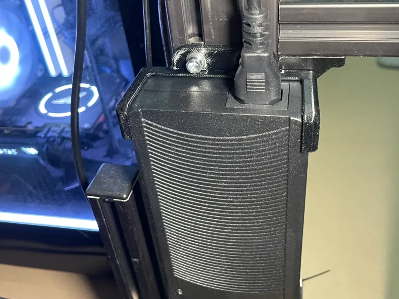 适用于3060形材的 速魔 阿尔法 EVO PRO的电源适配器支架