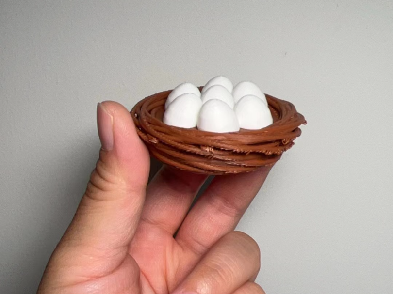 鸟巢装饰摆件