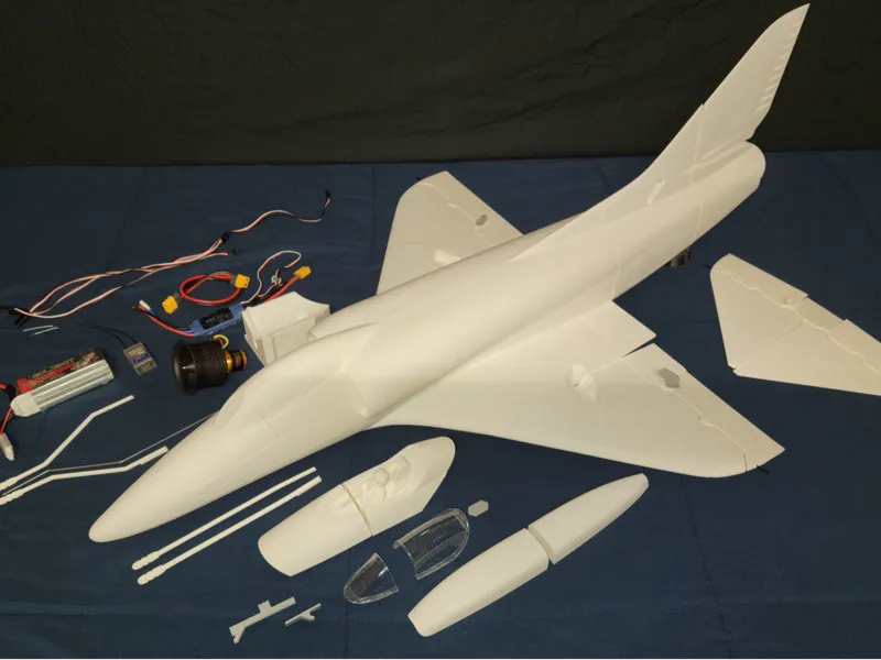 A-4 Skyhawk by Holomodel's RC (Test Files ONLY)