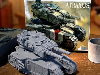 Atraxus heavy battle tank