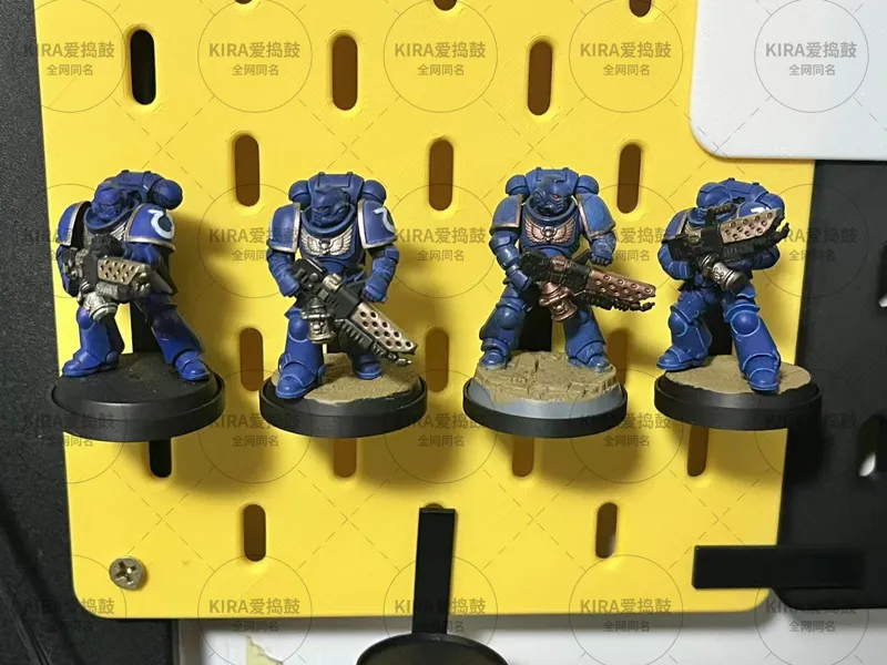 [Warhammer]战锤棋子 收纳架 展示架（宜家洞洞板）